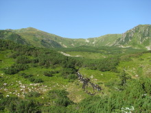 The Chornohora ridge, trekking in the Carpathians, Ukraine